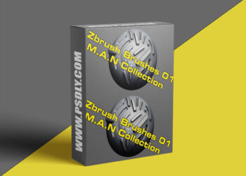Gumroad – Z-Brush Hard-Surface Brushes for Concept Design