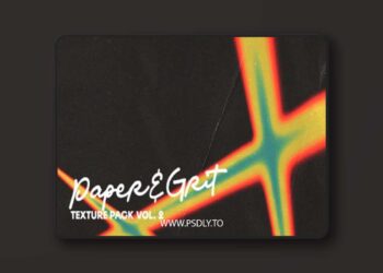 Paper & Grit Overlays Pack for Photoshop