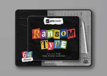 Procreate Ransom Type Brushes