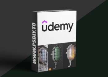 Udemy - Modeling And Texturing Practice in Blender - Old Lamp