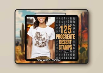 Western Desert Stamps Brushes for Procreate