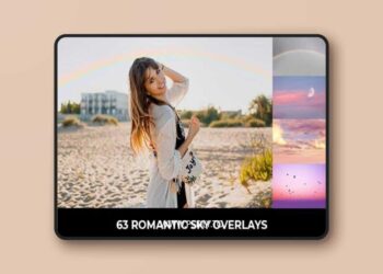 60+ Romantic Sky Overlays for Photoshop