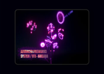 Advanced Fireworks System VFX