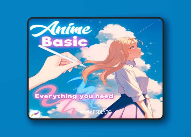 Anime Basic Brushes Pack for Procreate 1 Anime Basic Brushes Pack for Procreate