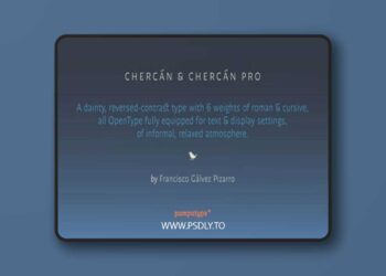 Chercan Font Family $320