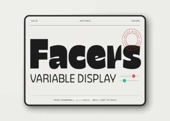 CreativeMarket - Facers Font Family