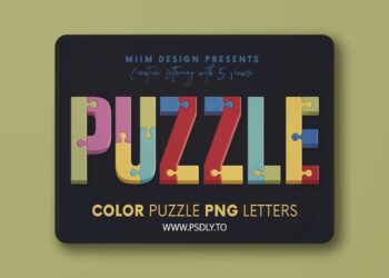 Deeezy - Color Puzzle - 3D Lettering