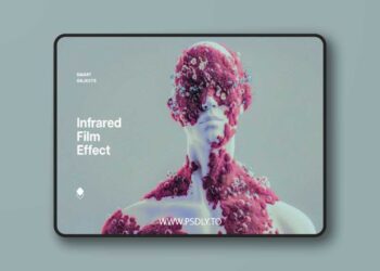 Infrared Film Effects for Photoshop