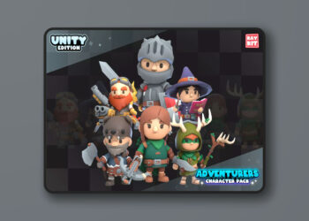 KayKit - Adventurers Character Pack (for Unity)