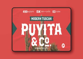 MyFonts - Puyita Font Family