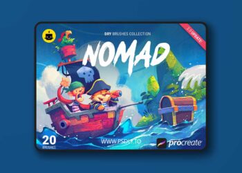 Nomad V2 - Brush Pack for Procreate