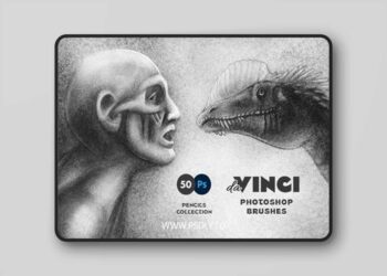 Pixelbuddha - Pencil Photoshop Brushes 1326