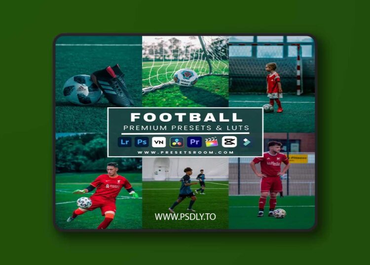 Presetsroom - FootBall Lightroom Presets & Luts Collection 1 Presetsroom - FootBall Lightroom Presets & Luts Collection