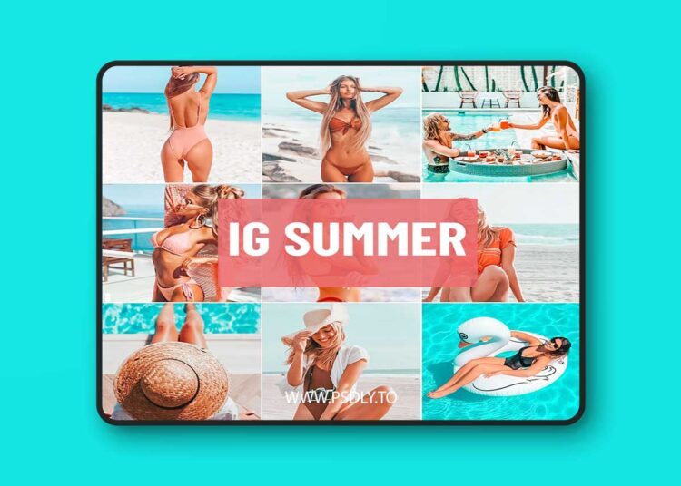 Psd Stack - IG Summer Lightroom Presets 1 Psd Stack - IG Summer Lightroom Presets