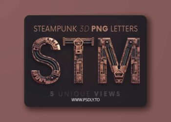 Steampunk - 3D Lettering 6302596