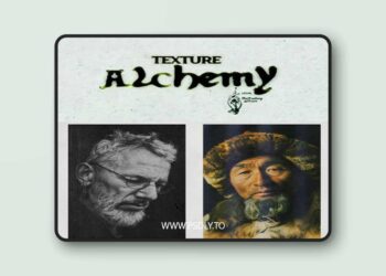 Texture Alchemy - Pro Photoshop Actions + Overlays