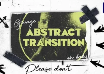 Videohive - Grunge Abstract Transitions - 57878659