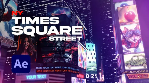 Videohive - NYC Times Square Street Template - 58002282 1 Videohive - NYC Times Square Street Template - 58002282