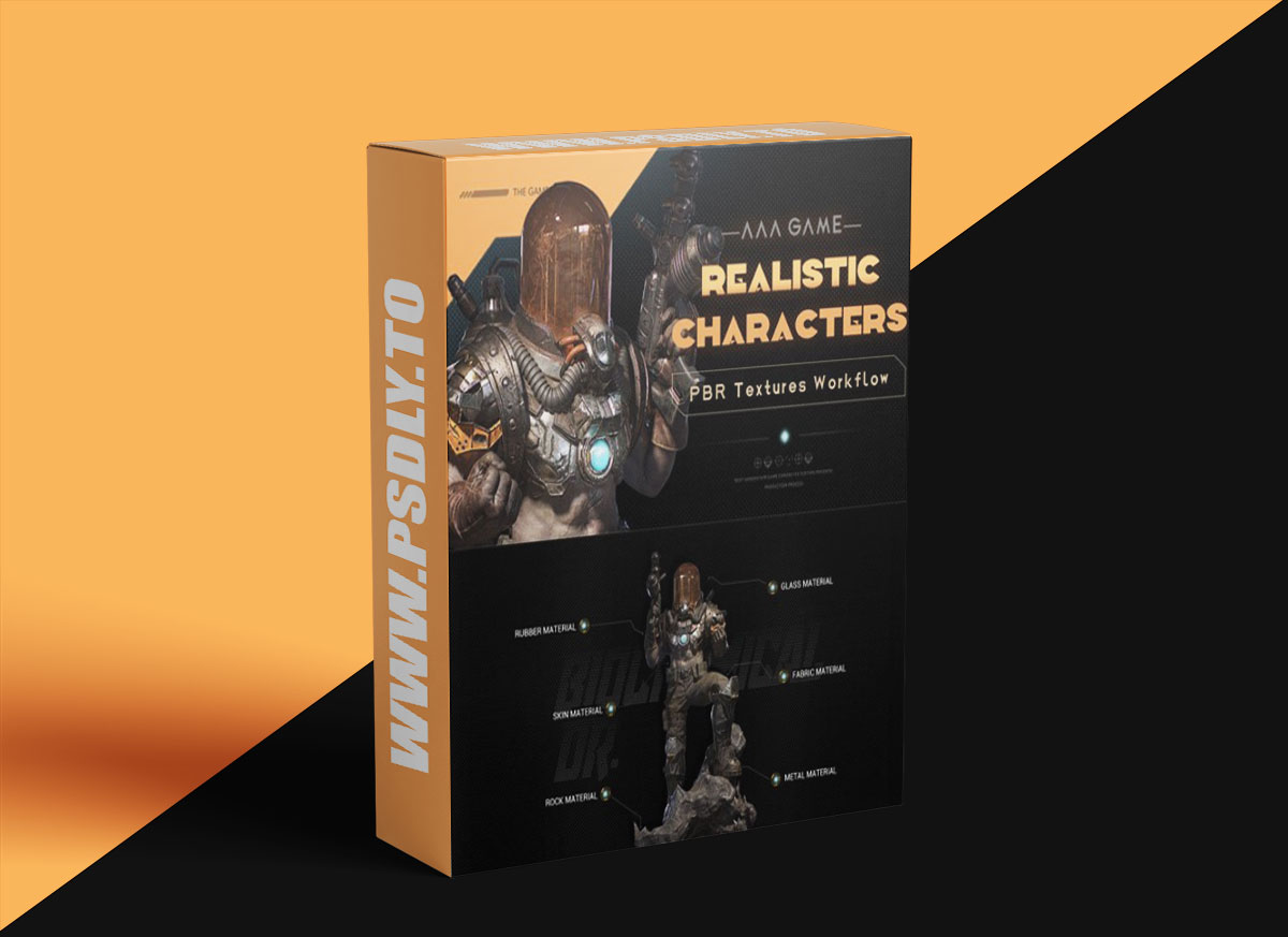 Wingfox - AAA Game PBR Textures Workflow For Realistic Characters