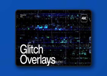 200 Glitch Overlays