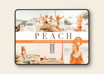 Creative Presets - Peach Lightroom Preset