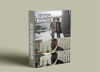 CreativeMarket - Bleach Bypass Video LUTs