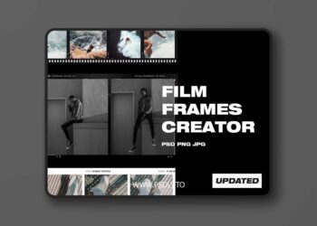 Creativemarket - High Quality Film Frames Creator
