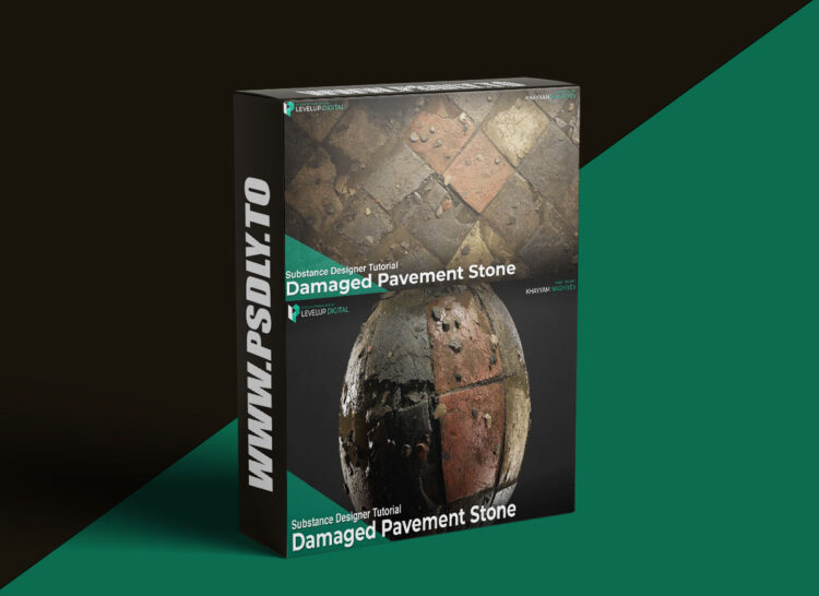 FlippedNormals – Damaged Pavement Stone 1 FlippedNormals – Damaged Pavement Stone