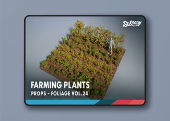 Foliage VOL.24 Farming Plants Low Poly 5.1
