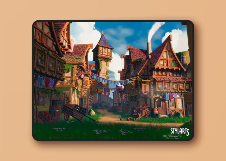 Modular Stylized Medieval Town v1.0 1 Modular Stylized Medieval Town v1.0