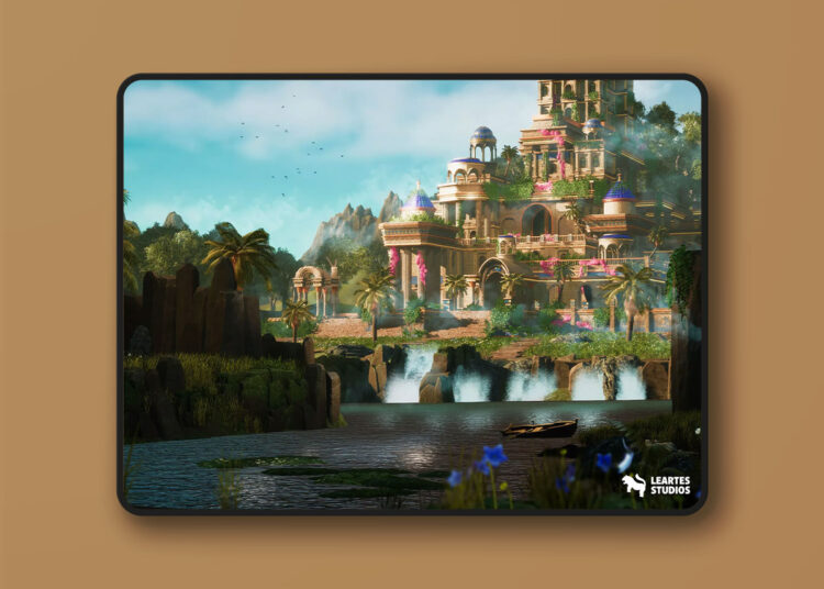 Stylized Paradise Gardens (w Characters and Modular) v1.0 1 Stylized Paradise Gardens (w Characters and Modular) v1.0