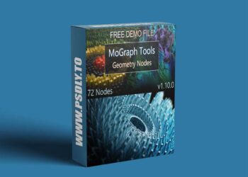 Superhivemarket - Mograph Tools Geometry Nodes For Motion Graphics v1.10.0