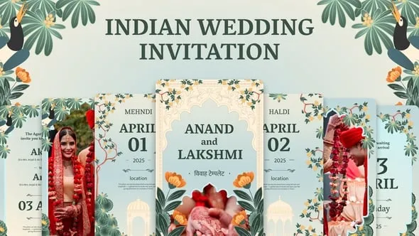 Videohive - Indian Wedding Invitation - 58590774 1 Videohive - Indian Wedding Invitation - 58590774