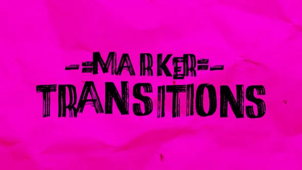 Videohive - Marker Transitions - 58273399 1 Videohive - Marker Transitions - 58273399