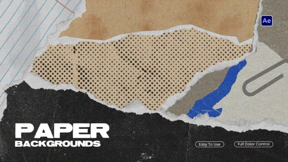 Videohive - Paper Backgrounds - 58274245 1 Paper Backgrounds - 58274245