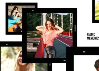 Slideshow - Square Slideshow Mogrt - 58488309