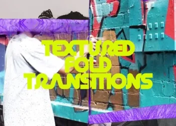 Videohive - Textured Fold Transitions - 58608580