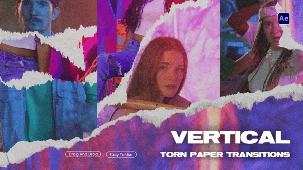 Videohive - Vertical Paper Transition - 58310641 1 Videohive - Vertical Paper Transition - 58310641