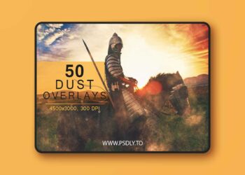 YellowImages - Gold 50 Dust Overlays 33031