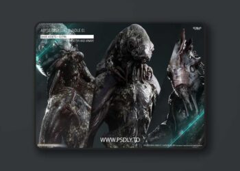 Abyss Creature Bundle 01 - Game Assets + Extra (4.27 and 5.0 – 5.5)