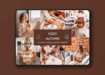CreativeMarket - 10 Cozy Autumn Lightroom Presets 286132857