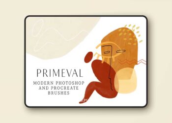 CreativeMarket - PRIMEVAL Photoshop Procreate Brushes 4242193