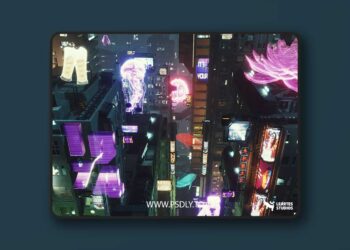 Cyberpunk Holograms Neon Set Set of 33 Holograms v1.0