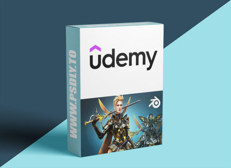 Udemy – Full game character in Blender course - Moth Girl 1 Full game character in Blender course - Moth Girl
