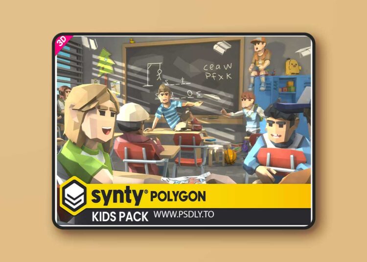 POLYGON Kids - Low Poly 3D Art by Synty v1.0 1 POLYGON Kids - Low Poly 3D Art by Synty v1.0