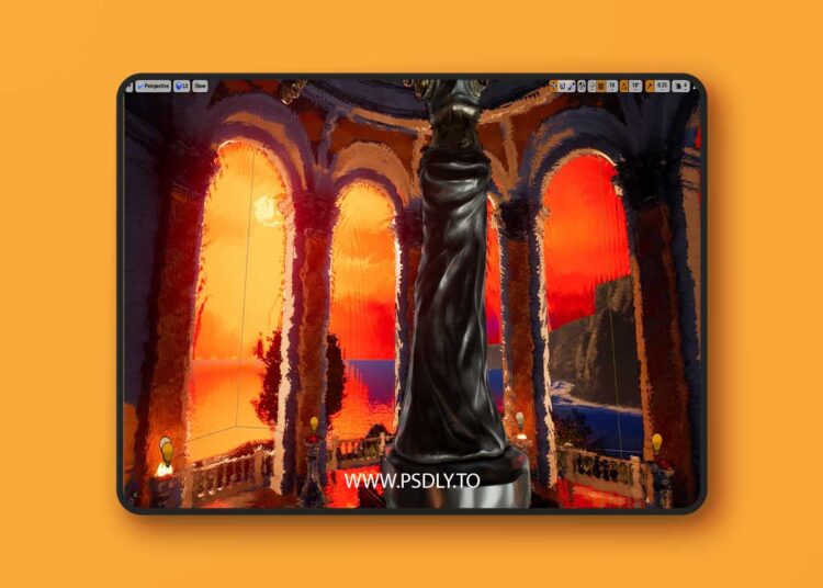 Painterly Cel Toon Outline Post Process Material (4.25+) 1 Painterly Cel Toon Outline Post Process Material (4.25+)