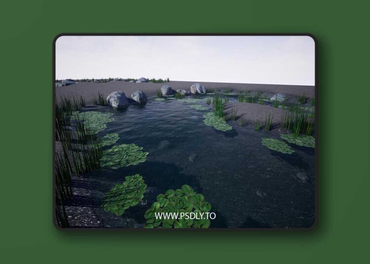 SHADERSOURCE - Procedural Water Foliage Tool (4.26+) 1 SHADERSOURCE - Procedural Water Foliage Tool (4.26+)