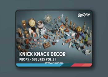 Suburbs VOL.21 - Knick Knack Decor (Nanite and Low Poly) (5.4)