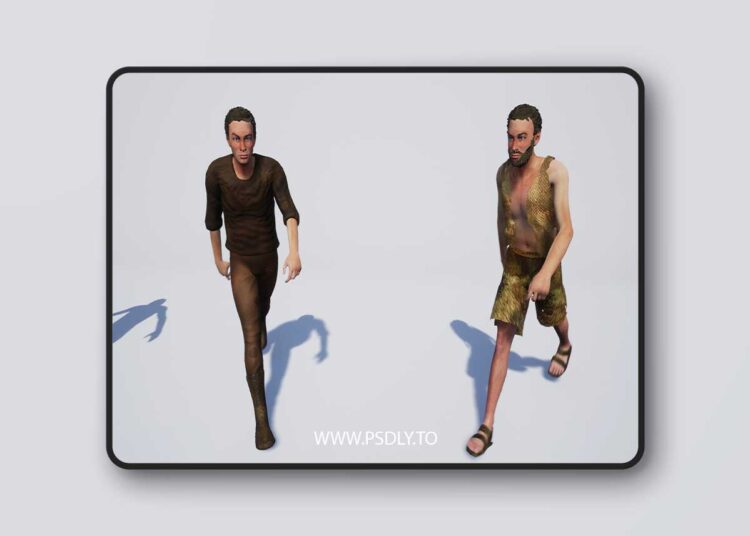 Survival Character Male (4.27) for Unreal Engine 1 Survival Character Male (4.27)