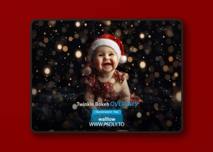 Twinkle Bokeh Photoshop PNG Overlays 1 Twinkle Bokeh Photoshop PNG Overlays